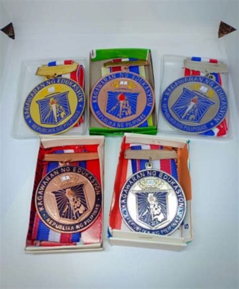 Kagawaran Medal Dep Ed Medals By Cm Cm Cm Per Piece Lazada Ph