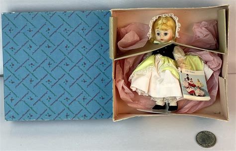 Lot Vintage 1973 Madame Alexander Storybook Series 8 Bo Peep Doll 783 Bent Knee W Tag And