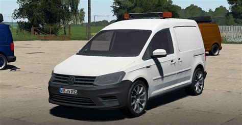 Volkswagen Caddy V For Fs Farming Simulator Mod