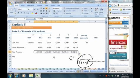 Formula Para Calcular El Valor Presente Neto En Excel Design Talk