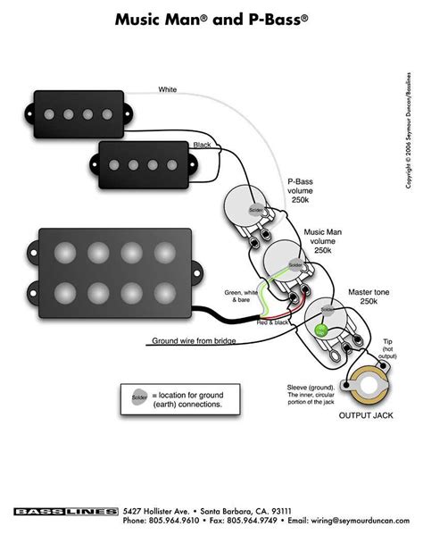ultimate guide  bass guitar wiring diagrams   pickups