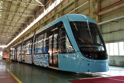 Taiwanese light rail vehicle unveiled - International Railway Journal