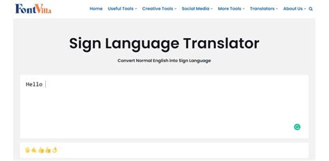 Sign Language Translator ️ [english To Sign]