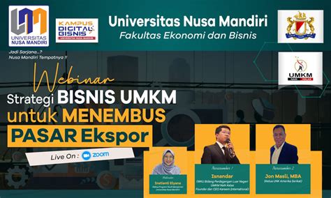 Feb Kampus Digital Bisnis Unm Siap Gelar Webinar Strategi Bisnis Umkm