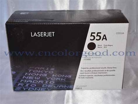 Original Hot Sale Black Laser Printer Ink Toner Cartridge Ce255a 55a For Hp Laserjet P3015