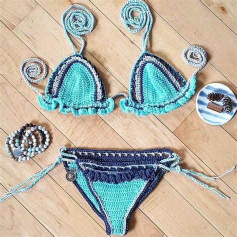 The Flutter Bikini Set Crochet Pattern Etsy Espa A