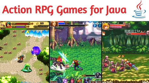 Top Best Action Rpg Games For Java Phone J Me Emulator Youtube