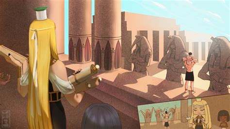 Pin By On Ennead Manhawa Anime Egyptian Ancient Egypt Art Anime