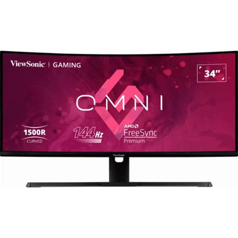 ViewSonic VX3418 2KPC Gaming High End 34 144Hz Ultrawide Curved