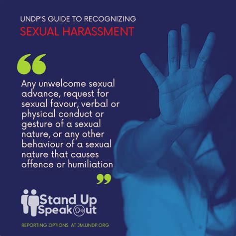 Sexual Harassment Examples United Nations Development Programme