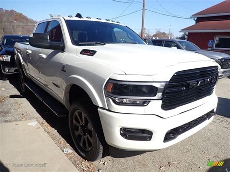 2019 Pearl White Ram 2500 Laramie Crew Cab 4x4 136081859 Photo 6 Car Color