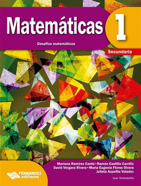 Descarga El Libro De MatemÁticas 1 Secundaria En Pdf