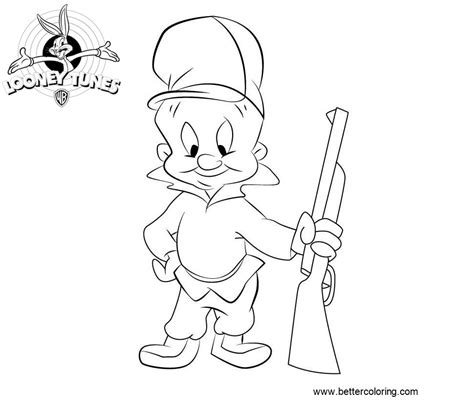 Elmer Fudd Coloring Pages Coloring Pages