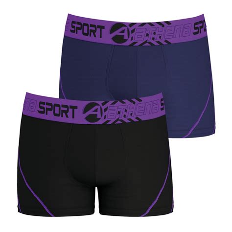 Lot De Boxers Homme Air Performance Bleu Air Performance Ath Na