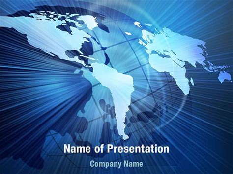 Global Map PowerPoint Templates - Global Map PowerPoint Backgrounds ...