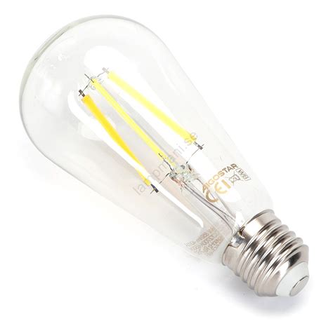 LED Ljusreglerad glödlampa FILAMENT ST64 E27 6W 230V 2700 6500K Wi Fi