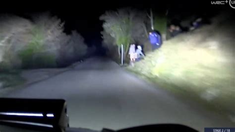 World Rally Championship Randy Couple Caught Out By Dashcam Monte