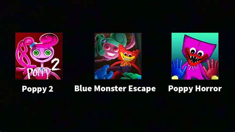 Blue Monster Escape Chapter Poppy Playtime Mobile Poppy Horror