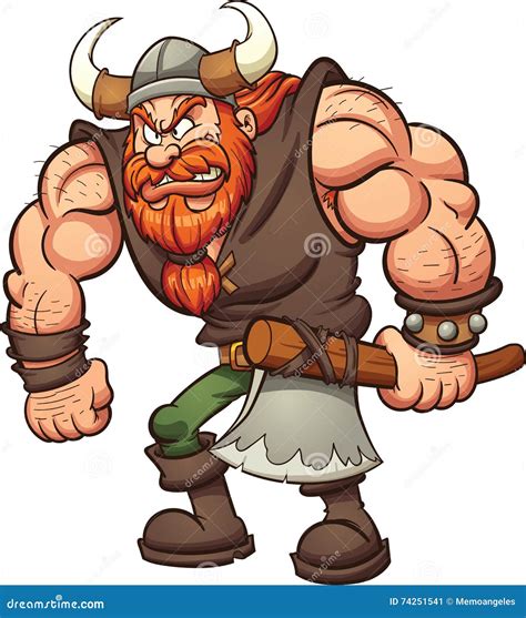 Cartoon Viking | CartoonDealer.com #74251541