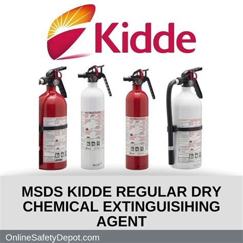 Kidde Fire Extinguisher Msds Information Overview And Downloads