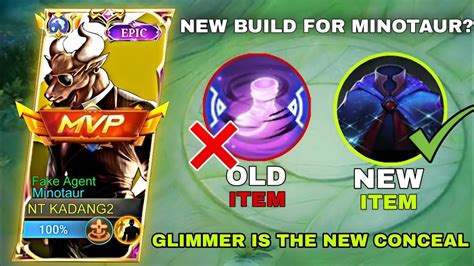 NEW ITEM BUILD TOP GLOBAL MINOTAUR MINOTAUR BEST BUILD 2023 YouTube