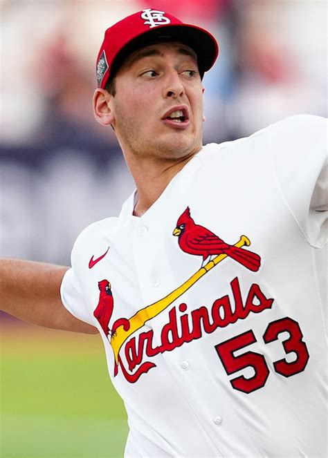 Andre Pallante St Louis Cardinals Pitcher Bio Stats News More