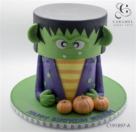 Monster Halloween Cakecc – Caramel Sweet Arts