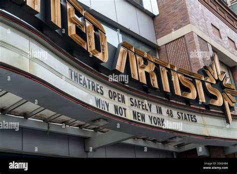 The Marquee Of The United Artists Multiplex In Brooklyn Heights In New