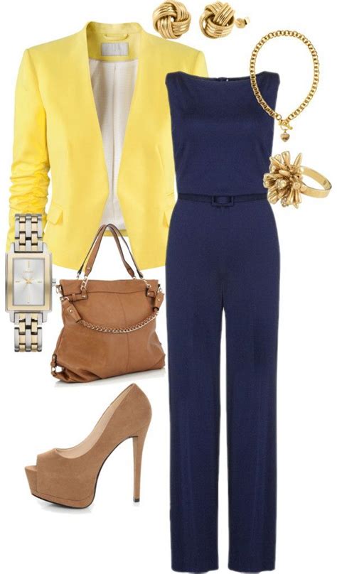 Arriba Imagen Outfit Amarillo Con Azul Marino Abzlocal Mx