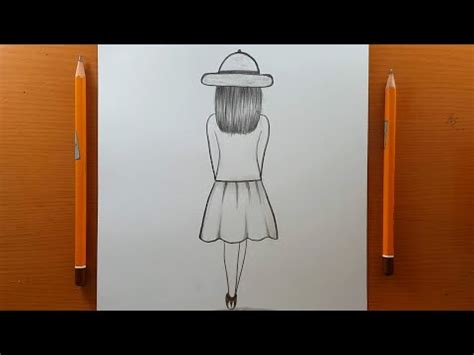 Come Disegnare Una Ragazza Che Indossa Un Cappello Disegnare Un