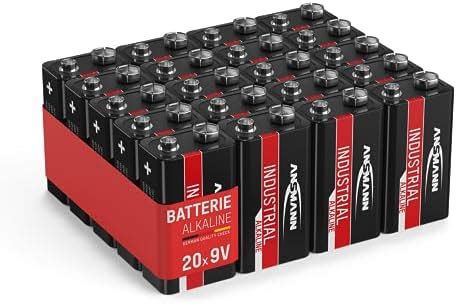 Ansmann V Block Batterien St Ck Alkaline Volt Blockbatterie