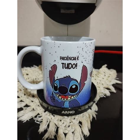 Caneca Personalizada Stitch Lilo Disney Shopee Brasil