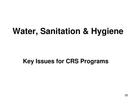 Ppt Water Sanitation And Hygiene Technology Powerpoint Presentation