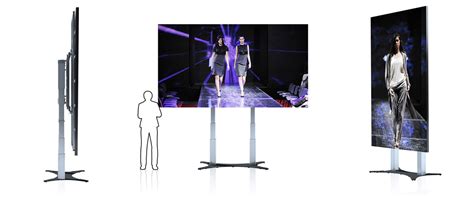 ScreenLifter MOBILE LED 130 für OPTOMA 130 FHDQ130 QUAD LED Display