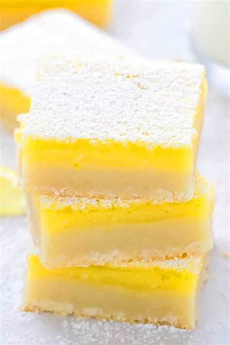 The Best Classic Easy Lemon Bars With Shortbread Crust Recipe Buttery Crust And Fresh And