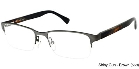 Buy Police V8796 Semi Rimless / Half Frame Prescription Eyeglasses