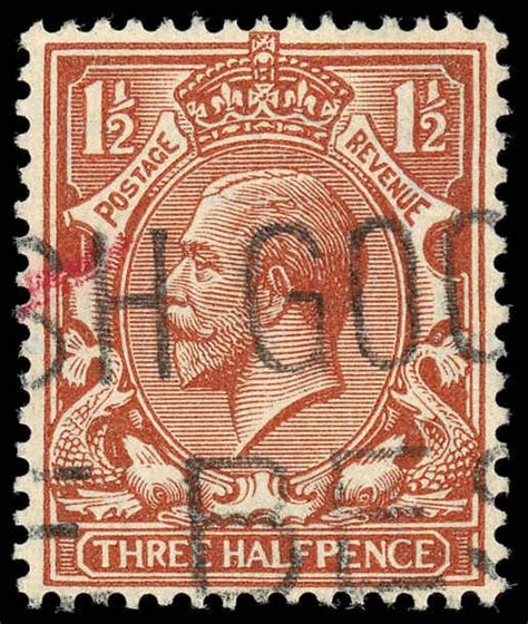 Buy Great Britain 161b King George V 1912 ½ pence Watermark 33