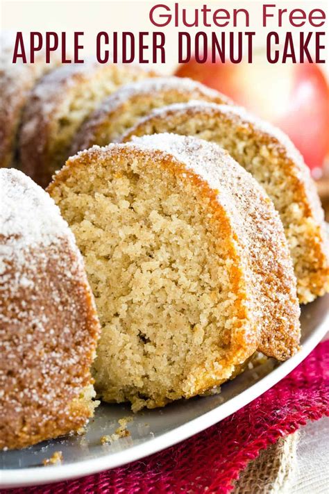 Gluten Free Apple Cider Donut Cake Cupcakes Kale Chips