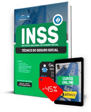 Apostila Inss Pdf Impressa T Cnico Do Seguro Social