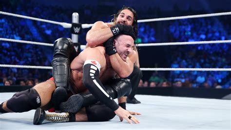 Cesaro Vs Seth Rollins Smackdown July Youtube