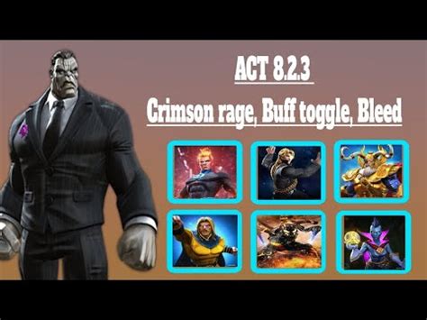 Act Crimson Rage Buff Toggle Bleed Youtube