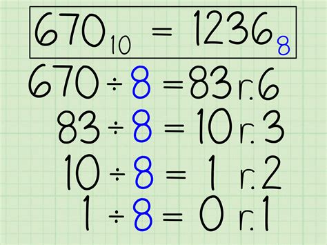 How To Convert A Number From Decimal To Octal