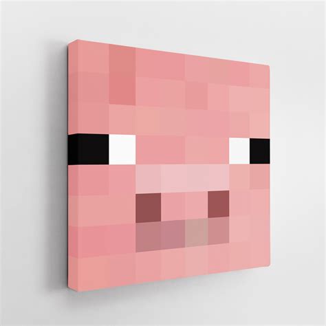 Minecraft Pig Pics On Canvas