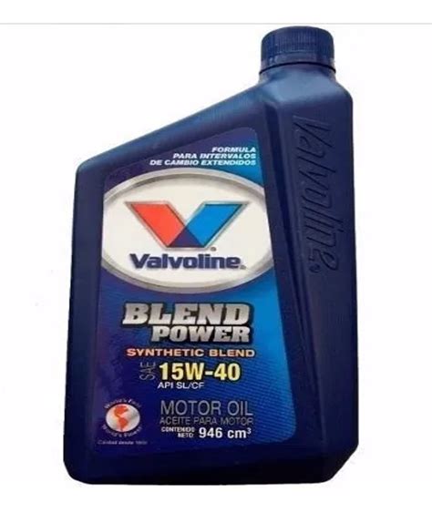 Aceite Semisintetico 15w40 Valvoline Mercado Libre