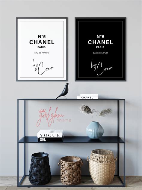 Chanel Printchanel Wall Artcoco Chanel Printchanel N5 Parischanel