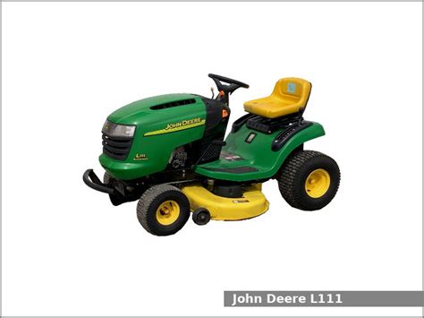 John Deere L111 Lawn Tractor Review And Specs Tractor Specs