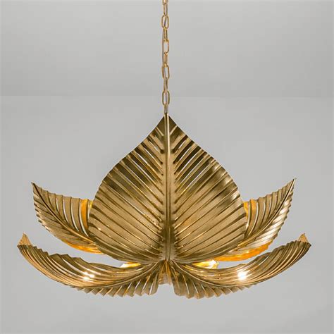 Chelsom Offer A Wide Range Of Lighting This Palm Ceiling Light Comes In Florentine Antique Gold