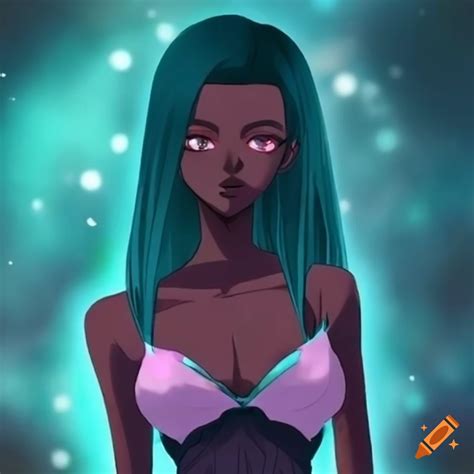 Fan Art Of A Dark Skinned Girl In Sailor Moon Style On Craiyon