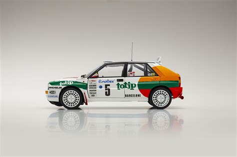 Lancia Delta Hf Integrale Rallye Automobile Monte Carlo Aghini