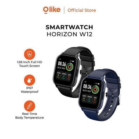 Promo Olike Smartwatch Horizon HD Full Touch Screen Real Time